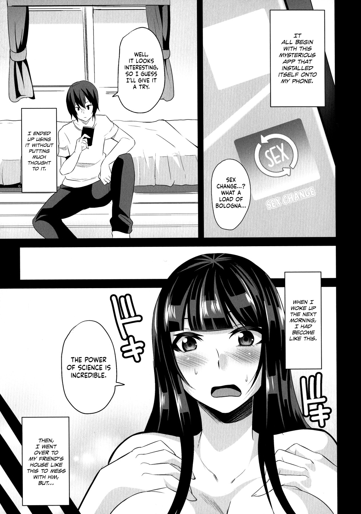 Hentai Manga Comic-Sex Change Panic! ~Until I Become My Best Friend's Woman~-Read-3